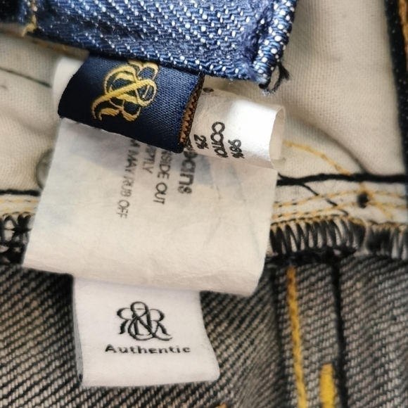 ROCK & Republic Kasandra Jeans Gold Stitching 27 - Picture 12 of 13